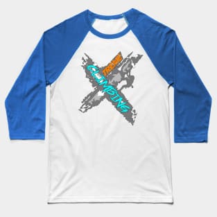 Climbing X Treme - Xtreme Climbing Baseball T-Shirt